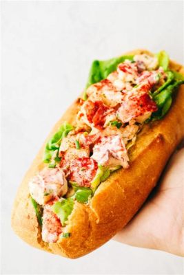  Lobster Roll, uma explosão de sabor marítimo em um pãozinho macio!