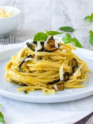 Spaghetti alla Nerano! A Symphony of Creamy Delights and Briny Freshness